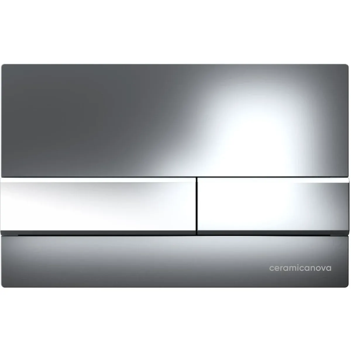 Инсталляция для унитаза Ceramica Nova Envision Flat CN1002CH с кнопкой смыва, хром