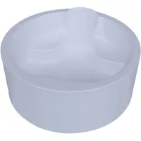 Акриловая ванна Aquatek Аура AUR180-0000003 180x180 см, отдельностоящая, белый