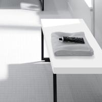 Скамья для ванной комнаты Burgbad Coco 70x35 BANB070 F2843 белая