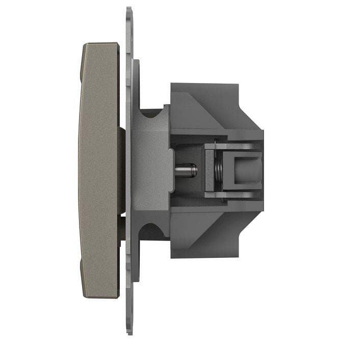 ТВ-розетка проходная без рамки Elbi Eleсtriс Zena Vega 609-011400-272