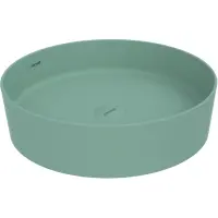 Раковина-чаша Creavit Loop LP145-00NY00E-0000 45x45 см, накладная, бирюзовый матовый