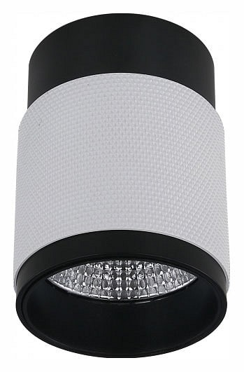 Накладной светильник iLedex Technical Delta 1955-10W-3000K-36 BK+WH