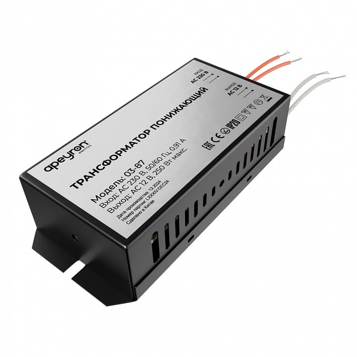 Трансформатор с проводом Apeyron Electrics  03-87
