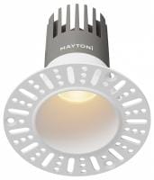 Встраиваемый светильник Maytoni Technical Омут DL120-10W-3K-TRS-W