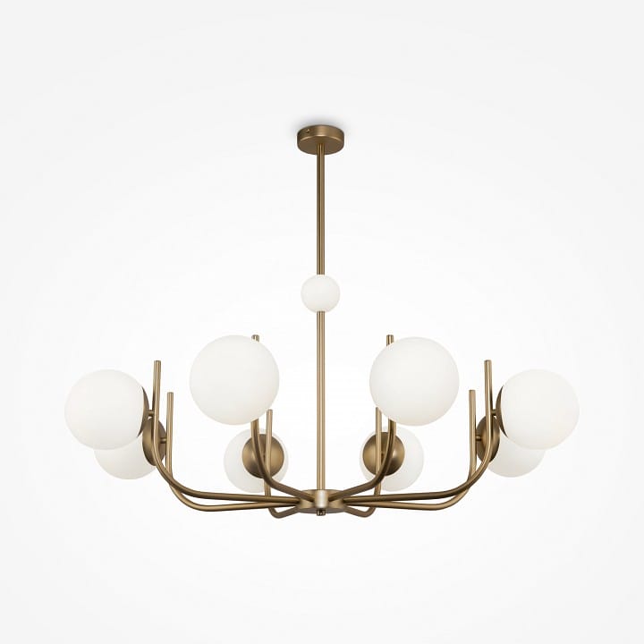 Люстра на штанге Maytoni Рандеву MOD109PL-08BS