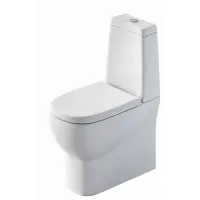 Унитаз-компакт с сиденьем микролифт Sanita Luxe Infinity WC.CC/Infinity/2-DM/WHT.G/S1