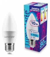 Лампа светодиодная Luminarte E27 10Вт 6500K LSTD-C37-10W6KE27
