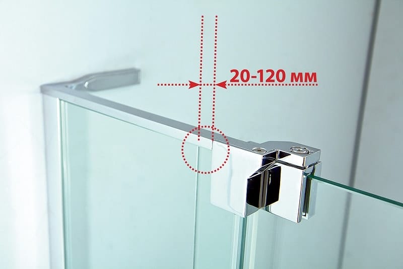 Душевой уголок Cezares Slider 100x80 SLIDER-AH-1-80-90/100-C-Cr