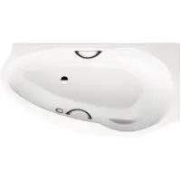 Ванна стальная Kaldewei Studio Star 829-1 222900010001 170x90 см L, угловая, с отверстиями под ручки, альпийский белый