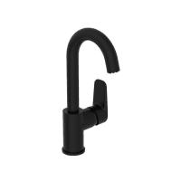 Смеситель для раковины Vitra Flow Soft A4316036EXP черный матовый