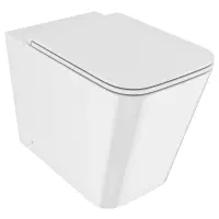 Приставной безободковый унитаз с сиденьем микролифт IDDIS Bild BILRDSEi26