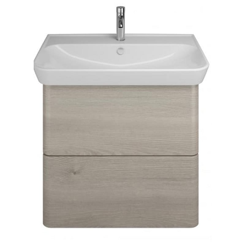 Тумба с раковиной Burgbad Iveo 80 SFEN080F2834G0161C0001*1 фланелевый дуб