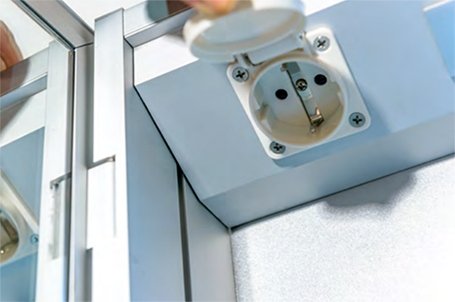 Зеркальный шкаф BelBagno SPC-1A-DL-BL-600