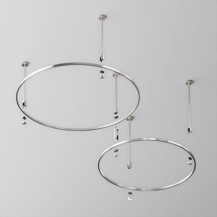 Трек накладной Maytoni Technical Шинопроводы Фларити TRX154-R-D800-PT