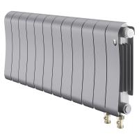 Радиатор биметаллический Royal Thermo Infinity 300 Silver Satin VR80 - 12 секц.