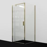 Душевой уголок WasserKRAFT Aisch 55P19 матовое золото