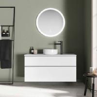 Тумба с раковиной Burgbad Eqio 120 SGUM120F2009C0001*0 белая глянцевая