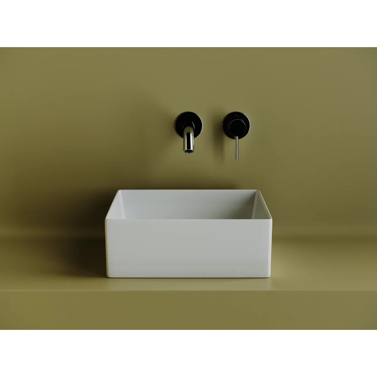 Раковина-чаша Ceramica Nova Element CN6068 36,1x36,1 см, накладная, белый
