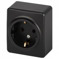 Розетка с заземлением и со шторкой Эра Эра Эксперт 11-2203-05