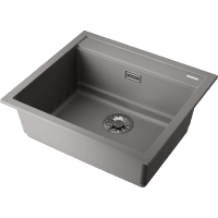 Кухонная мойка Omoikiri Kitagawa 57 4993450 leningrad grey