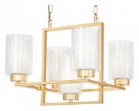 Подвесная люстра LUMINA DECO Lino LDP 1239-5 F.GD