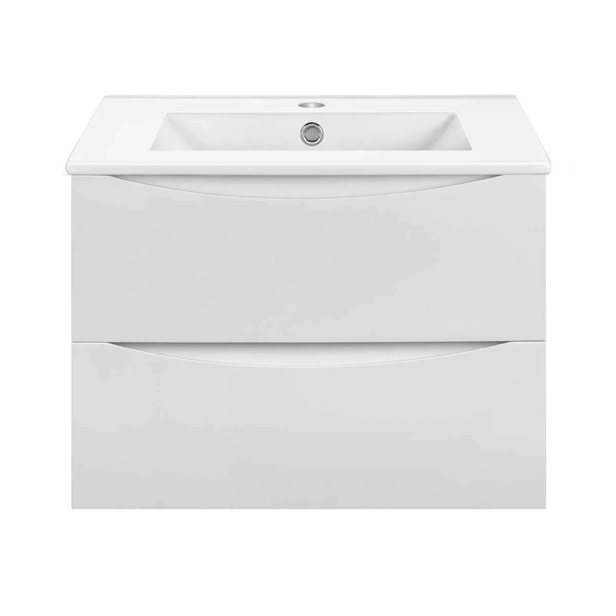 Тумба под раковину Vincea Mia Slim 70 см VMC-2MC700S1GW белый