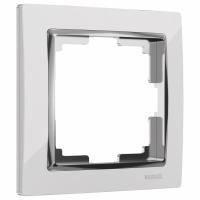 Рамка на 1 пост Werkel Snabb (белый/хром) W0011901