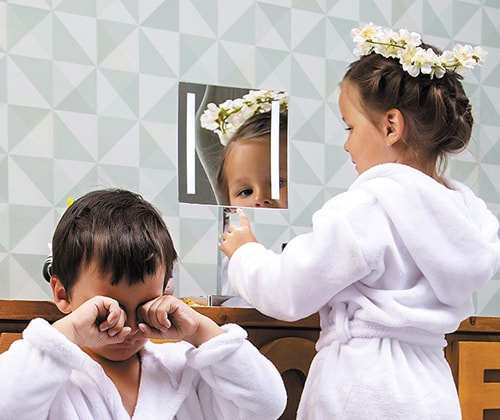 Зеркало с LED-подсветкой WasserKRAFT K-1007