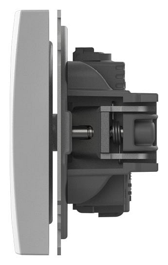 Розетка без заземления без рамки Elbi Eleсtriс Zena Vega 609-015600-215