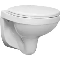 Унитаз подвесной Santeri Alpha 1.3255.9.S00.00B.0 с сиденьем, белый