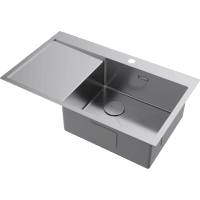 Кухонная мойка Omoikiri Akisame 86-R Side 4997042 нержавеющая сталь