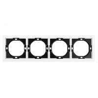 Рамка на 4 поста Stekker Мия 50459