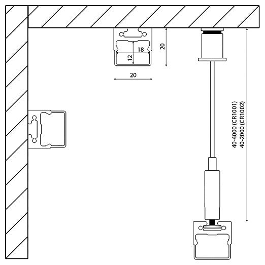 Профиль накладной DesignLed LS 00-00001766