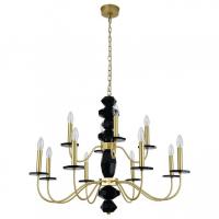 Подвесная люстра Newport VANESSA 3878+4/С brass