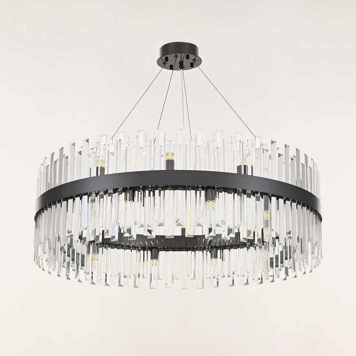 Подвесная люстра Arte Milano Белладжо 440110.840.24.G9.D1 BK