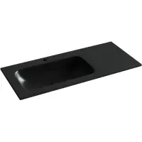 Раковина Ceramica Nova Grace CN7014MB 101x45,7 см, накладная, черный матовый