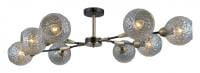 Люстра на штанге ILLUMICO  IL0253-8CSQ-79 BK AB