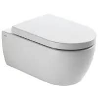 Унитаз подвесной SSWW CT2019V с сиденьем микролифт, белый