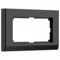 Рамка для двойной розетки Werkel Stark (черный) W0081808