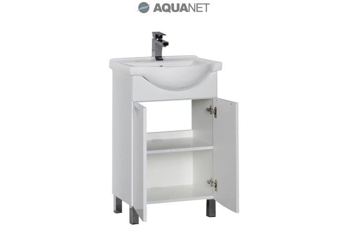 Тумба под раковину Aquanet Асти 55 (178263) белая