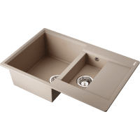 Кухонная мойка Omoikiri Daisen 78-2T 4993536 бежевая