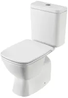 Унитаз-компакт Santek Нео 1.WH30.2.418 безободковый, с сиденьем микролифт, белый