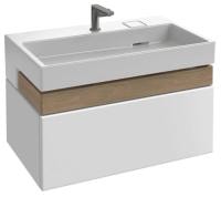 Тумба под раковину 80 см Jacob Delafon Terrace EB1731RU-G1C-G1C белый блестящий