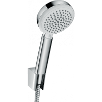 Душевой набор hansgrohe Crometta 100 Vario Porter 26667400 160 см белый/хром