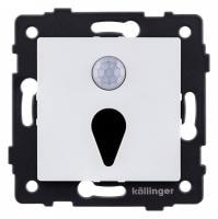 Заглушка для поста с подсветкой, без рамки Kollinger  REA-044WH