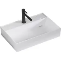 Раковина-чаша CeramaLux 6253R 59x40 см R, накладная, белый