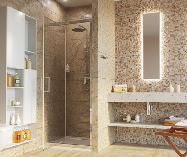 Душевая дверь WasserKRAFT Salm 100x200 27I12 хром прозрачная