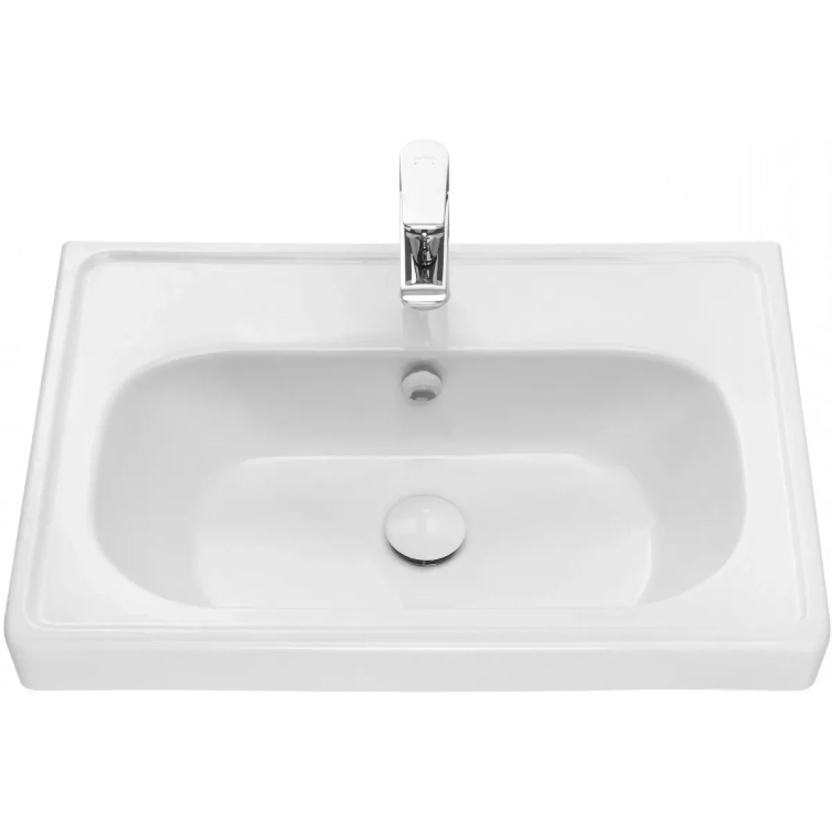 Раковина Santek Нео Классик 1WH501862 65x47,5 см, накладная, подвесная, белый
