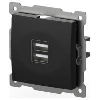 Розетка 2хUSB type A без рамки Elbi Eleсtriс Zena Vega 609-014800-143