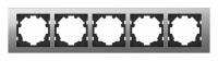 Рамка на 5 постов Elbi Eleсtriс Zena 500-073600-250
